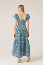 Load image into Gallery viewer, Sacha Drake Blue Wing Maxi Dress
