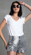 Load image into Gallery viewer, Cazinc The Label Empire Sequin Shorts
