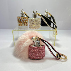 LAV-iSH Bling Mini Flask Keyrings