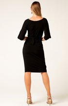 Load image into Gallery viewer, Sacha Drake Cowl Tie Drape Dress
