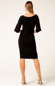 Sacha Drake Cowl Tie Drape Dress