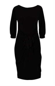 Sacha Drake Cowl Tie Drape Dress