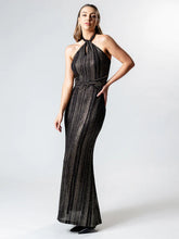 Load image into Gallery viewer, Lisa Barron Miami Halter Evening Gown
