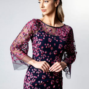 Lisa Barron Santorini Bell Sleeve Dress
