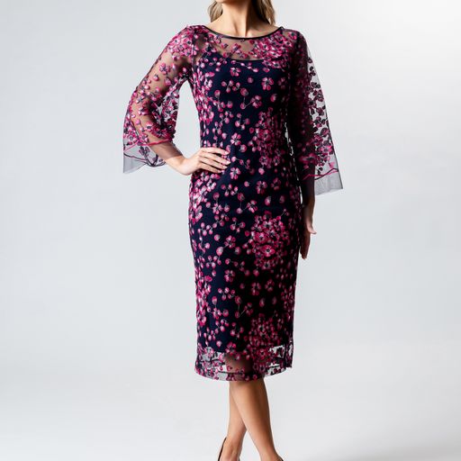 Lisa Barron Santorini Bell Sleeve Dress