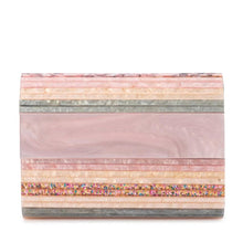 Load image into Gallery viewer, Olga Berg Stacer Acrylic Clutch
