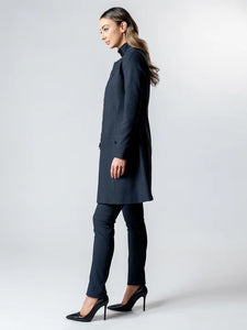 Lisa Barron Watson Standing Collar Long Jacket
