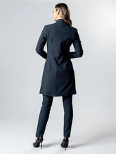 Load image into Gallery viewer, Lisa Barron Watson Standing Collar Long Jacket
