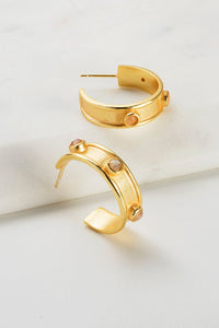 Zafino Zara Hoop Earrings